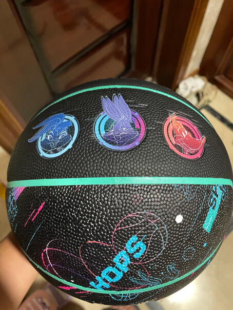 篮球斯伯丁中少年儿童篮球室内外比赛5号PU材质蓝球到底要怎么选择,使用感受？