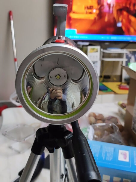 Warsun沃尔森投影仪迷你便携铝合金三脚架落地摄像机装备那么好，了可有钓到大的？