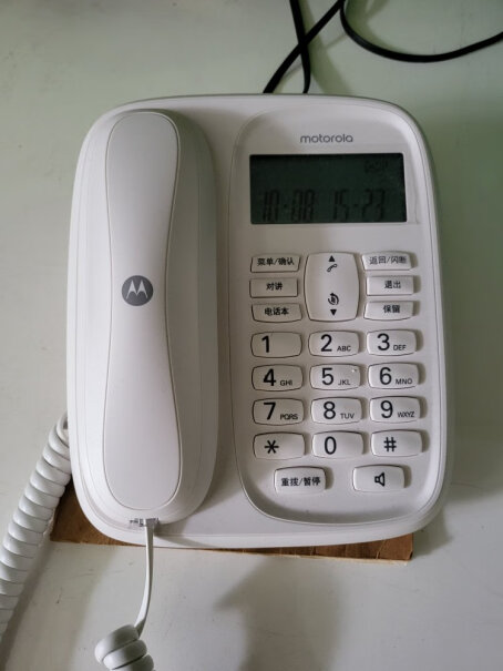 摩托罗拉Motorola数字无绳电话机无线座机为啥子母机不能同时接电话？