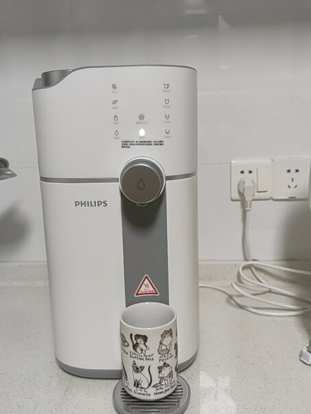 飞利浦加热净水器Cube家用RO反渗透即热净水机口感接近哪种瓶装水？