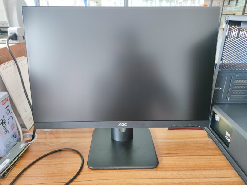 AOC电脑显示器23.8英寸全高清IPS屏搭个电视盒子看电视怎么样？