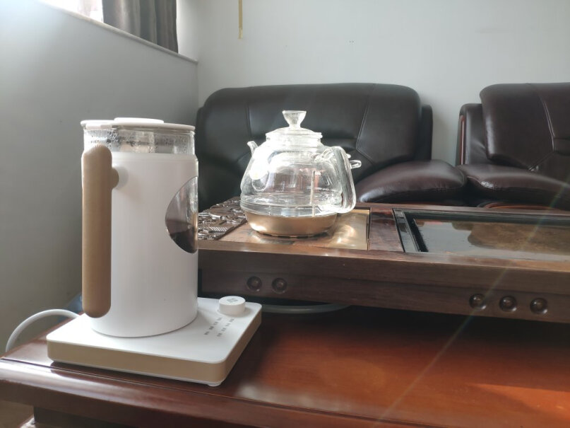 美的养生壶煮茶器煮茶壶请问这款怎么关机啊？
