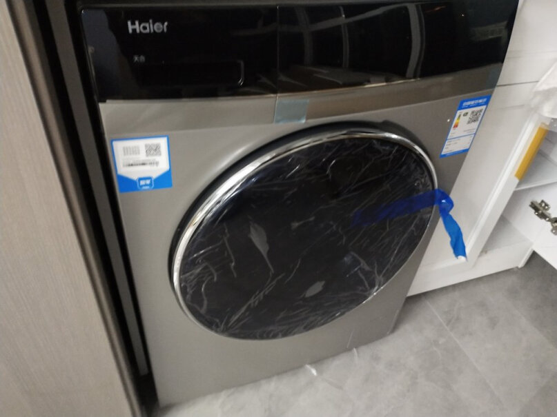 海尔滚筒洗衣机全自动10公斤洗烘一体好不好？为什么买家这样评价！
