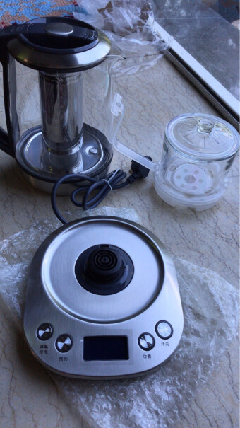 米技Miji电水壶进口肖特玻璃水壶玻璃壶身与不锈钢壶底如何密封？