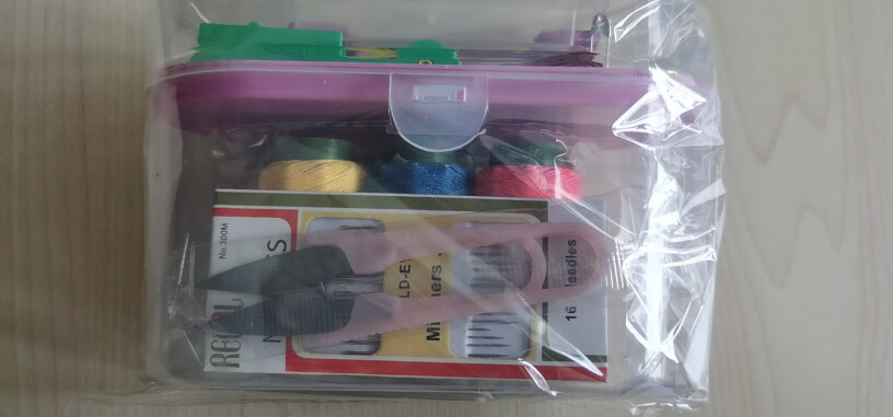 BURJUMAN46件套家用针线盒套装针线包手缝线缝补工具手提便携缝补收纳盒可以入手吗？3分钟告诉你到底有没有必要买！