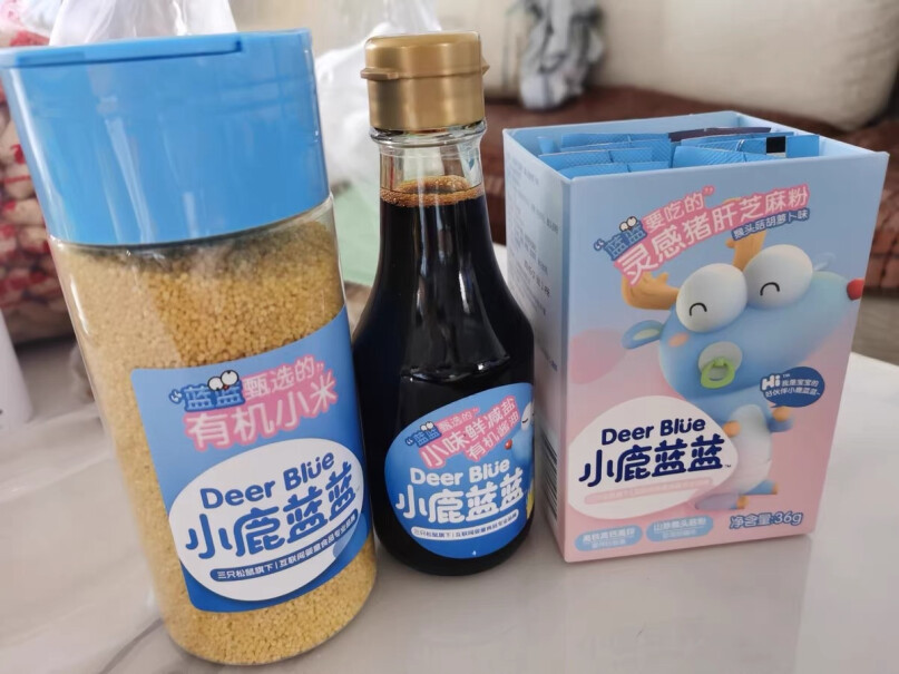 小鹿蓝蓝_有机酱油减盐调味调料日式酿造工艺适合1岁宝宝吃吗？