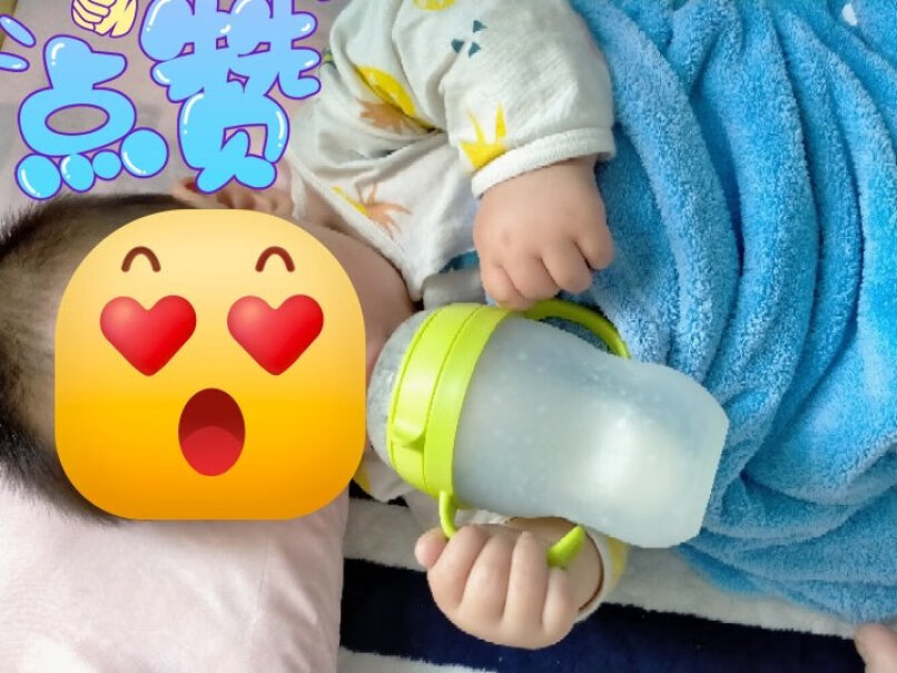 可么多么新生儿硅胶奶瓶宽孔径防胀气防摔适合两个月宝宝用吗？