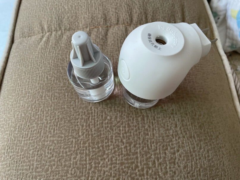 babycare儿童电蚊香液儿童驱蚊液加热器头开始用有塑料问吗？