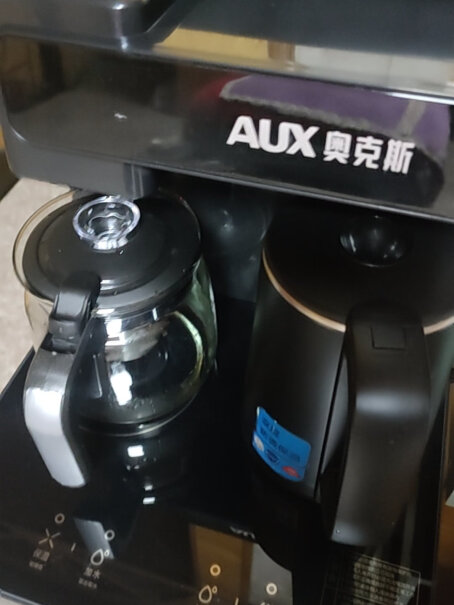 奥克斯茶吧机家用多功能智能遥控温热型立式饮水机高端轻奢款与莫兰迪灰款有什么区别啊？