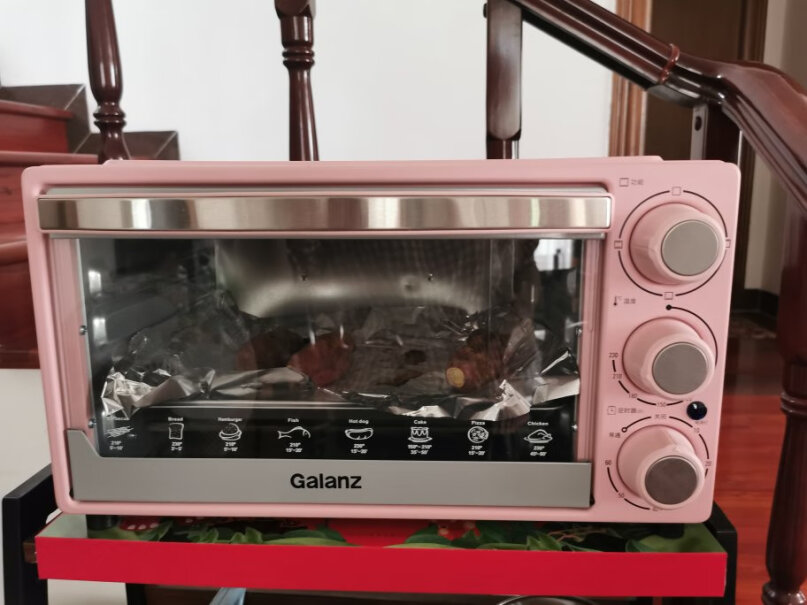 电烤箱格兰仕Galanz电烤箱家用多功能迷你烤箱21升小巧容量使用情况,使用良心测评分享。