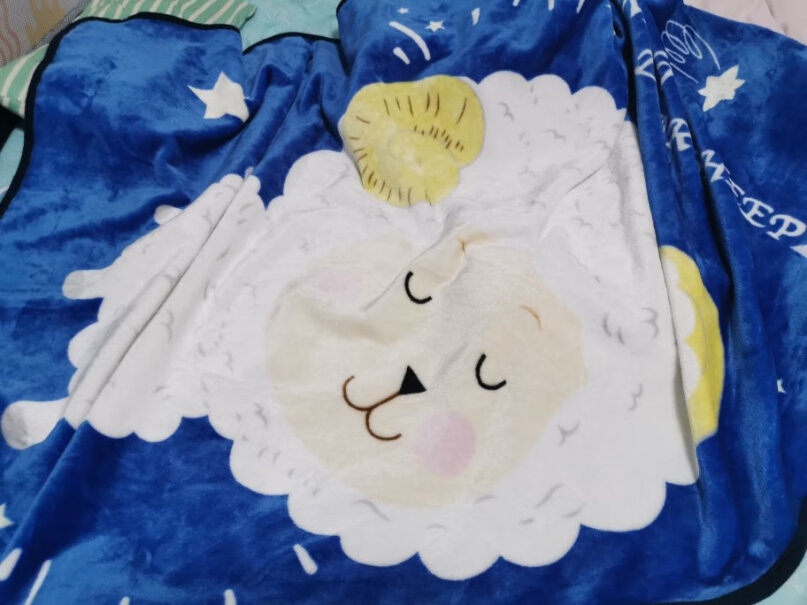 欧孕婴儿四季通用毛毯宝宝幼儿园空调盖毯法兰绒毯你们都多少钱入的？