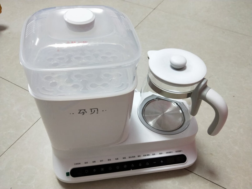 德国孕贝五合一恒温水壶温奶器恒温调奶器奶瓶消毒器温奶效果如何？？