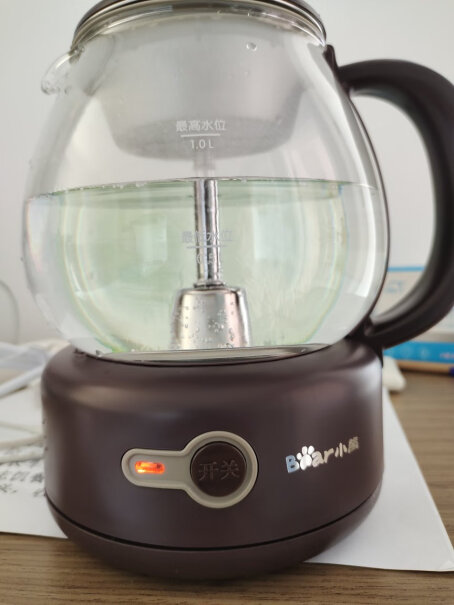 小熊煮茶器煮茶壶养生壶迷你蒸汽喷淋式304不锈钢可以煮咖啡嘛？
