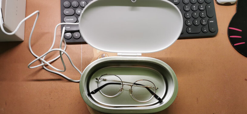 京东京造超声波清洗机眼镜洗的干净么？ 绿色苔藓能洗干净么？