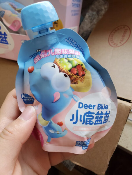 果泥-果汁小鹿蓝蓝趣味婴幼儿果泥x6袋怎么样？详细评测报告？
