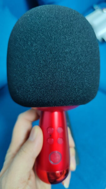 绯红色迪丽热巴同款麦克风无线蓝牙话筒音响一体麦克风为什么不能通过小巨蛋的蓝牙麦克风录歌，而是手机麦克风？