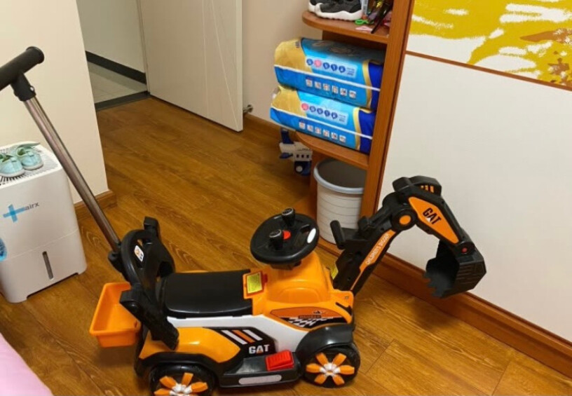 遥控车智想儿童挖掘机可坐可骑人大号挖土机玩具车评价质量实话实说,大家真实看法解读？