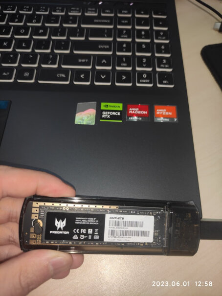 宏碁掠夺者SSD固态硬盘SSD固态硬盘M.2接口(NVMe协议)评测数据如何？图文长篇评测必看！