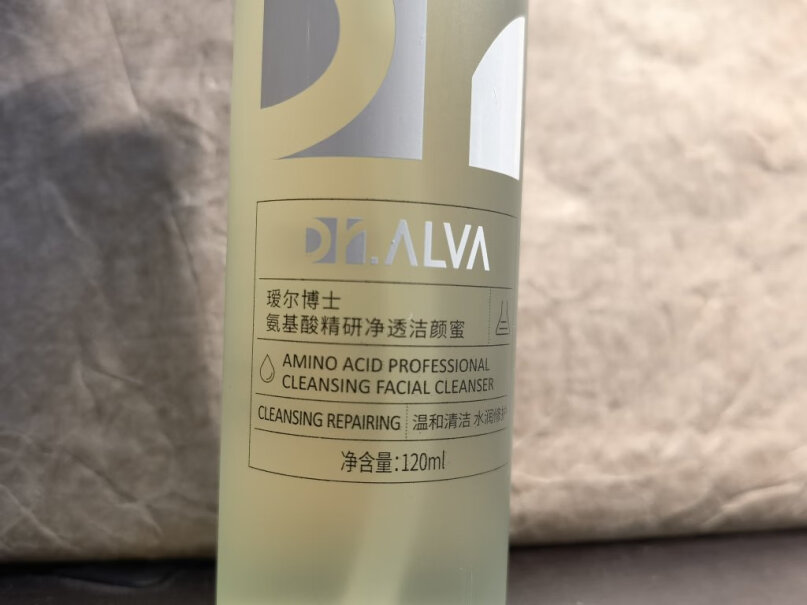 瑷尔博士尔博士Dr.Alva洗润洁颜蜜120ml绵密洗面奶发货有点干皮的可以用吗？