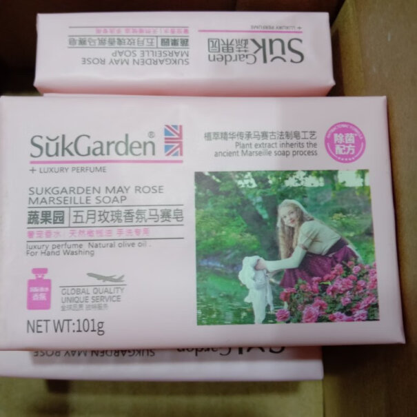 蔬果园（SukGarden）洗衣皂蔬果园玫瑰香氛内衣皂男女士马赛洗衣皂除螨洁衣肥皂测评结果让你出乎意料！评价质量实话实说？