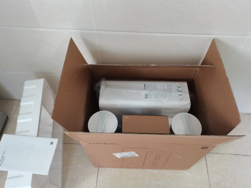 小米净水器家用净水机滤芯RO反渗透滤芯可以连接管线机吗？连接管线机必须用云米水盒子吗？