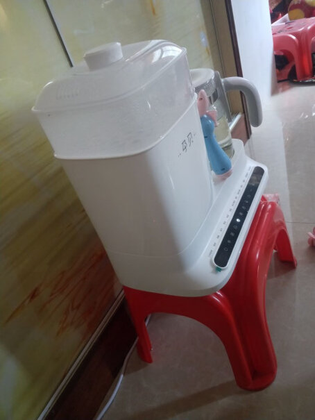 孕贝（yunbaby）暖奶消毒德国孕贝五合一恒温水壶温奶器恒温调奶器奶瓶消毒器评价质量实话实说,小白必看！