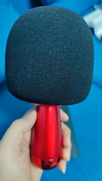 绯红色迪丽热巴同款麦克风无线蓝牙话筒音响一体麦克风为什么不能通过小巨蛋的蓝牙麦克风录歌，而是手机麦克风？