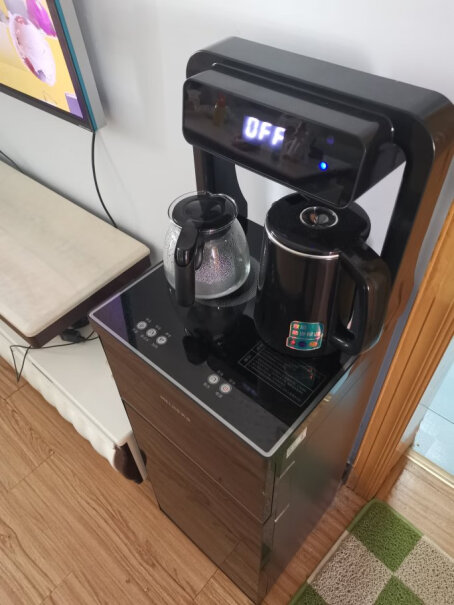 美菱饮水机立式家用茶吧机智能速热开水机水快烧开时水蒸气大吗？