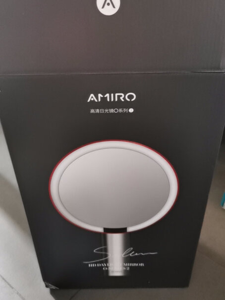 美容器AMIRO化妆镜子LED带灯美容镜高清智能日光镜台式美妆镜评测哪款值得买,功能介绍？