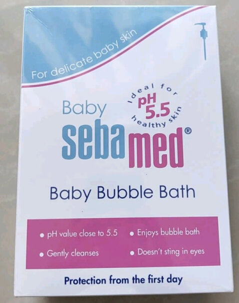 施巴Sebamed婴儿泡泡沐浴露200ml沐浴液问下这个挤出来的液体是什么颜色的？