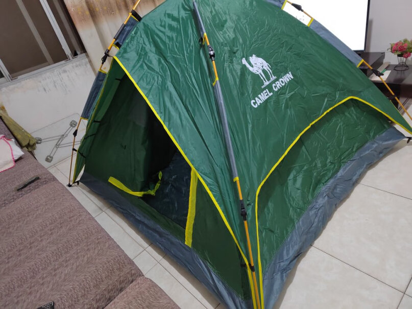 帐篷-垫子骆驼帐篷户外3-4人全自动帐篷速开防雨野营露营帐篷入手使用1个月感受揭露,内幕透露。