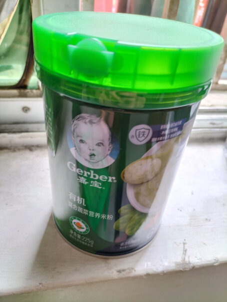 嘉宝Gerber米粉婴儿辅食有机混合蔬菜米粉泡了很多颗粒，正常吗？