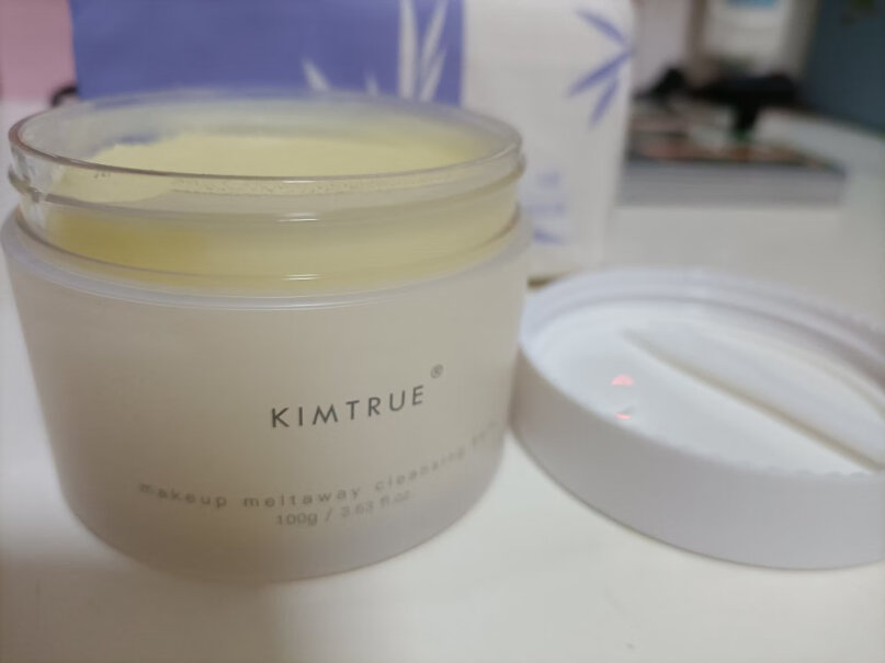 土豆泥KIMTRUE2.0越桔清颜100g水润卸妆卸的干净不？