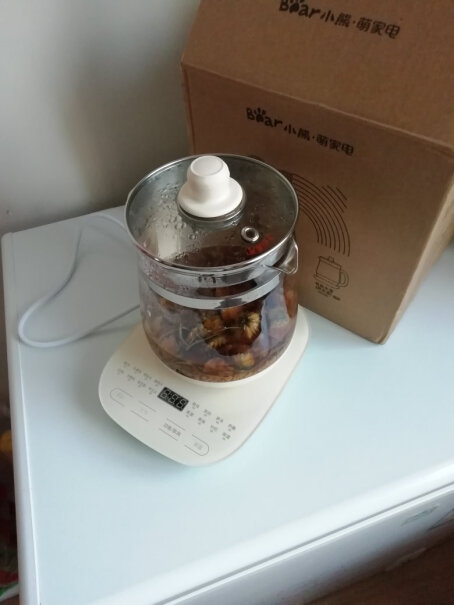 小熊茶壶水壶电热水壶1.5L电水壶煮茶药膳恒温能煮粥吗？