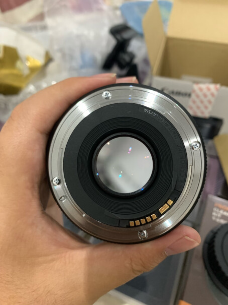 佳能EF 50mm f/1.8 STM人像镜头套装eos200D能用吗？