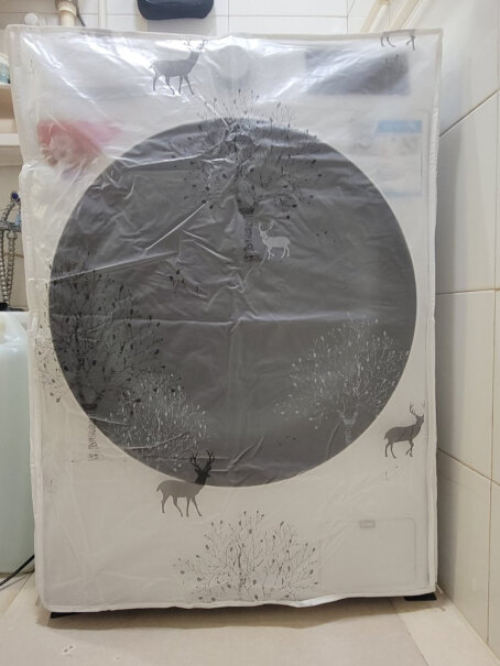 LG8公斤滚筒洗衣机全自动如何设置单脱水？