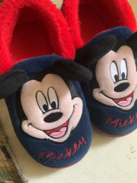 DISNEY迪士尼儿童棉拖鞋一岁半穿多大码子？
