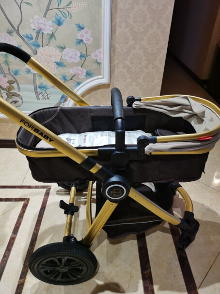 德国FORBABY婴儿推车婴儿车可坐可躺手把处不是链接上的吗？