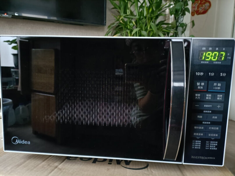 美的变频微波炉家用微烤一体机通电不工作时候有电流声正常吗？