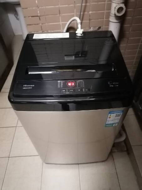 海信Hisense波轮洗衣机全自动8公斤大容量请问，这款洗衣机不能自动脱水吗？