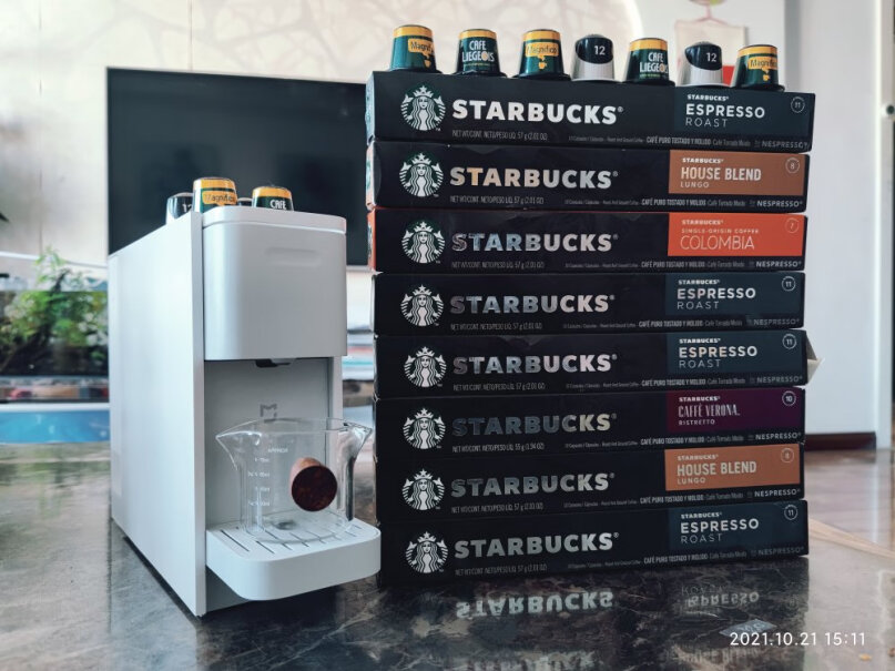 米家小米胶囊咖啡机全自动家用星巴克胶囊，注明的NESPRESSO咖啡机配套使用胶囊可以用吗？