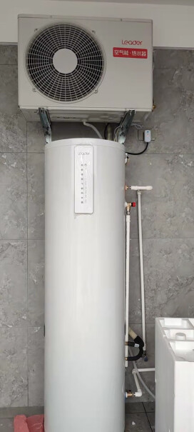 海尔空气能热水器家用200升包安装超一级能效WiFi80℃杀菌洗双变频超级节能效率500%一天耗电多少啊？