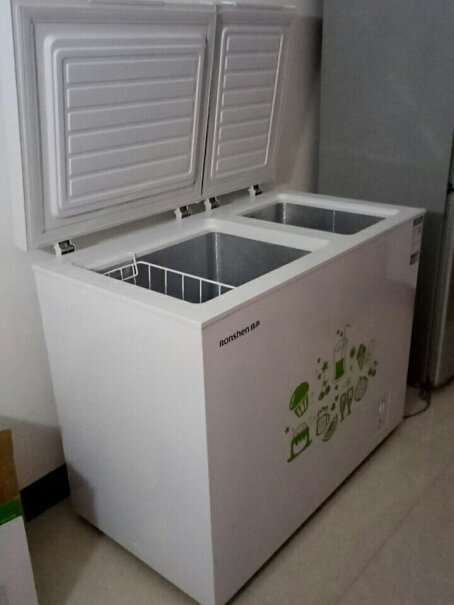 容声282升冰柜家用商用冷藏冷冻双温冷柜这款冷藏温度多少？能放青菜吗？会不会冻伤？