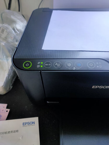 爱普生(EPSON) 墨仓式 L3255 微信打印刚买的新3255。才打印了20 页。就下去了一大格子墨水啊 这么费墨水的吗？