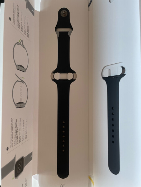 Apple Watch SE 智能手表 GPS款 40毫米米金色铝金属表壳 星光色运动型表带MKQ0请问粉色表带戴多久时间，就不好看了？