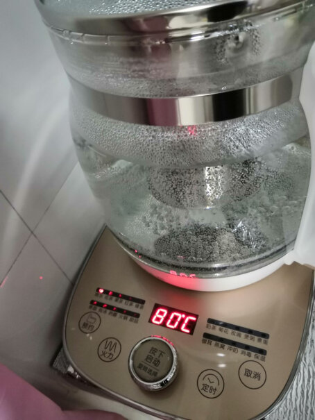 小熊养生壶热水壶煮茶器煮茶壶怎么调恒温啊 想当恒温水壶用可以吗？