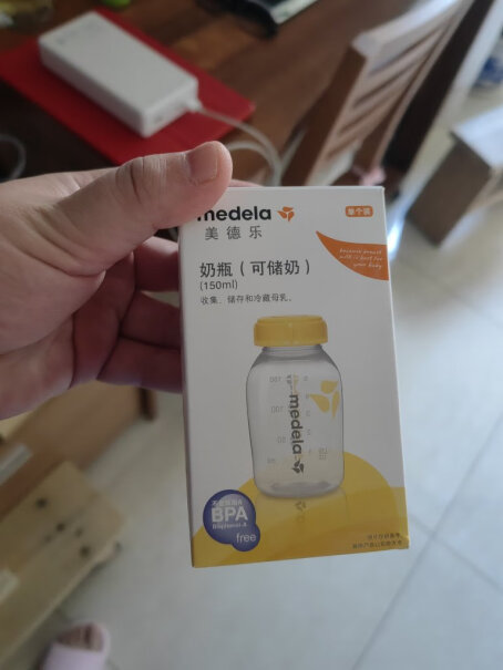 美德乐奶瓶PP150ml保鲜喂奶美德新生儿储存亲们，这个可以和贝亲的标准口径奶嘴搭配使用么？