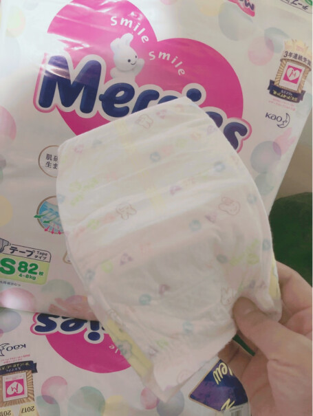 花王妙而舒Merries日本进口纸尿裤M64片6-11kg中号婴儿尿不湿纸尿片柔软透气超大吸收是正品吗？