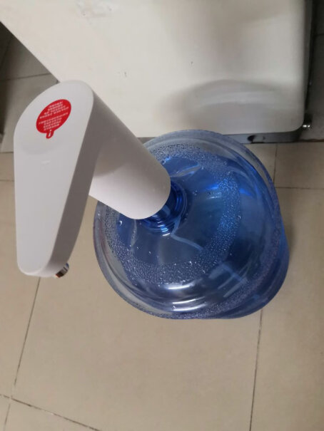 京东京造桶装水抽水器我这个抽水会有沫沫，为啥呀？