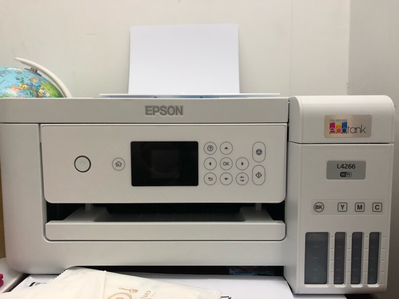 爱普生L4266墨仓式品质款彩色无线多功能一体机怎么设置双面打印，A4纸，app和小程序都设置了，但打印机提示纸张错误？